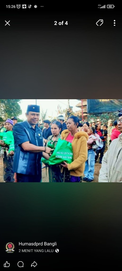 Wakil Ketua DPRD Bangli Apresiasi TMMD di Desa Sekardadi