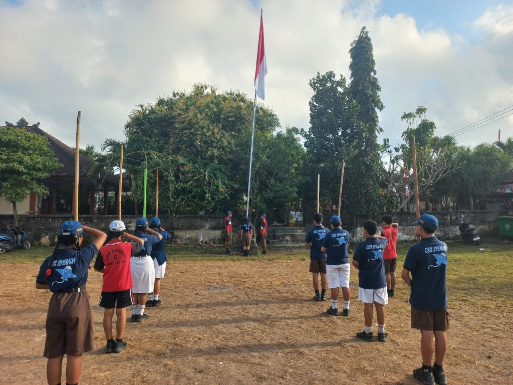 Babinsa Batumadeg Terus Matangkan Kesiapan Sambut HUT RI Ke 81
