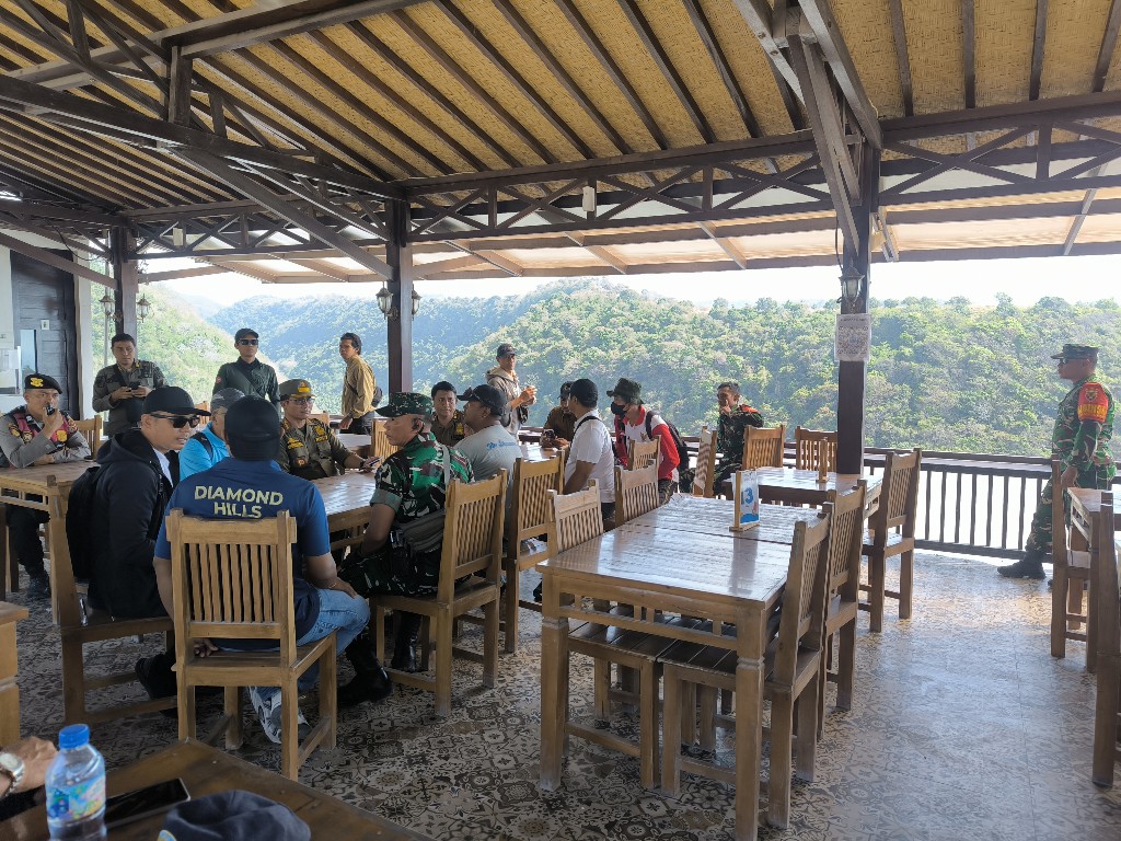 Sidak Obyek Wisata Diamond Beach, Pjs Pasiops Kodim Klungkung...