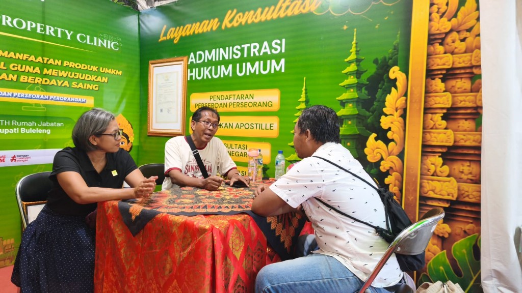 Kanwil Kemenkum Bali dan BRIDA Buleleng Hadirkan Layanan...