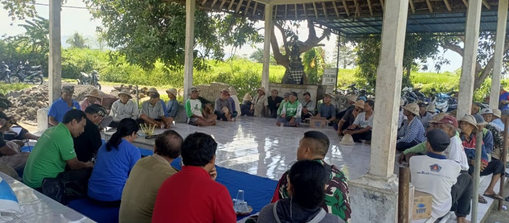 Hadiri Rapat Pola Tanam Di Subak Toye Hee, Koptu Kadek Agus Tegaskan Peran Aktif TNI Dukung Petani Optimalkan Pertanian
