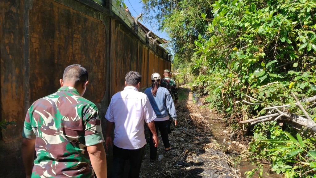 Dampingi Pasibakti Korem 163/Wsa  Tinjau Lokasi TMMD Ke 130, Pasiter Kodim Klungkung Tegaskan Ada 10 Titik