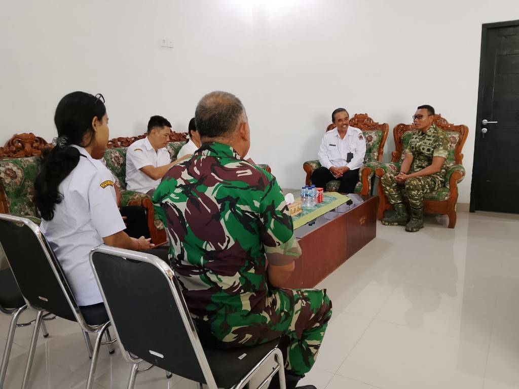Optimalkan Pelayanan Adminduk Cepat, Tepat dan Inklusif, Disdukcapil Kunjungi Kodim Klungkung