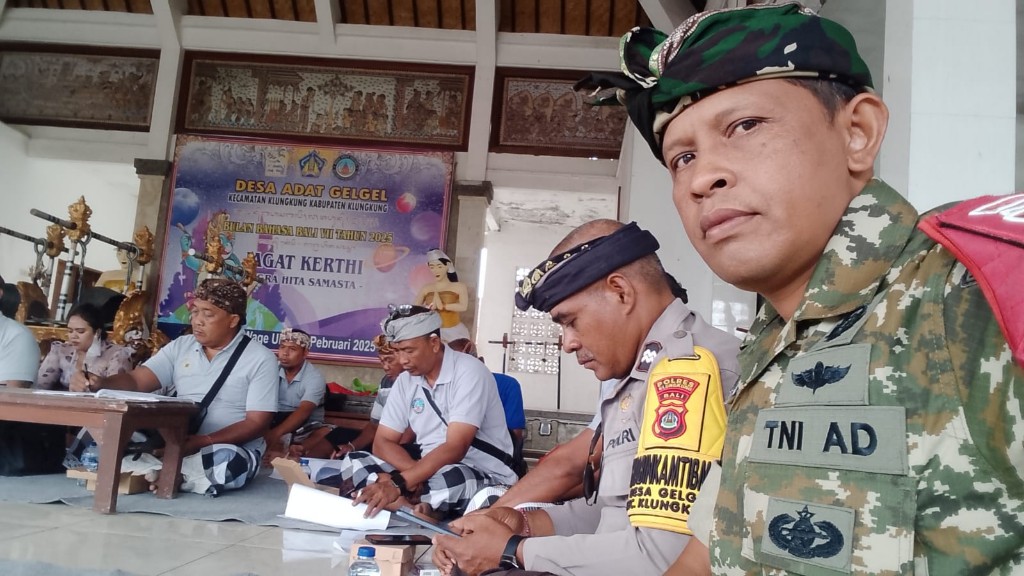 Hadiri Paruman, Babinsa Koramil Klungkung Tegaskan Siap Berkontribusi Sukseskan 

Karya Ngusaba Nini Lan Ngusaba Jagat Pura Dasar Bhuana Gelgel 

