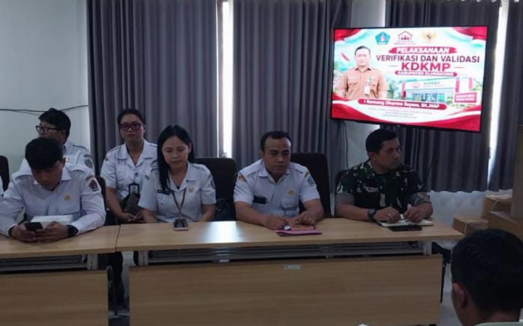 Jelang Verifikasi dan Validasi KDKMP, Pasiter Kodim Klungkung Ikut Serta Rakor Tegaskan Dukungan TNI Sukseskan Program Pemerintah