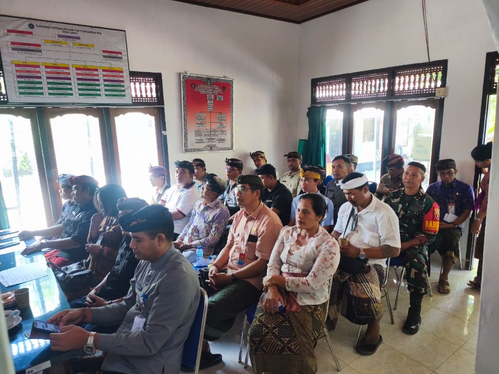 Dampingi Monev Penyelenggara Pemerintah Desa, Babinsa Sakti Tegaskan Wujudkan Tata Kelola Pemerintahan Transparan dan akuntabel