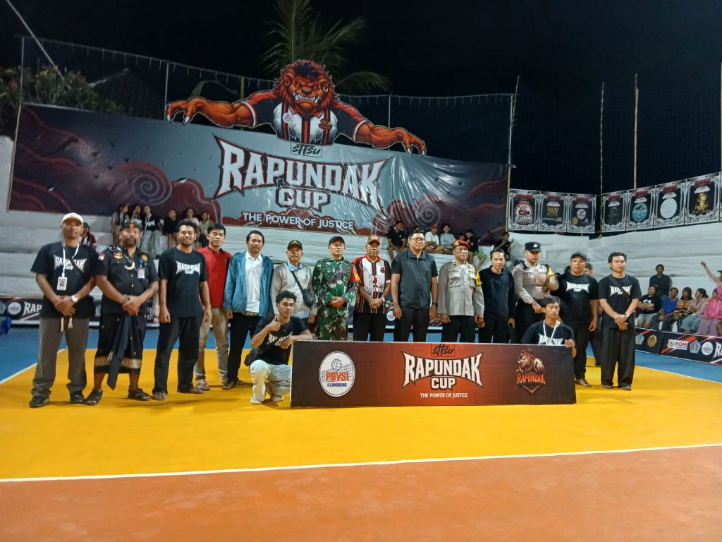 Kawal Pembukaan RAPUNDAK CUP I, Babinsa Bunga Mekar Serukan Jungjung Tinggi Sportifitas dan Jaga Kondusifitas 