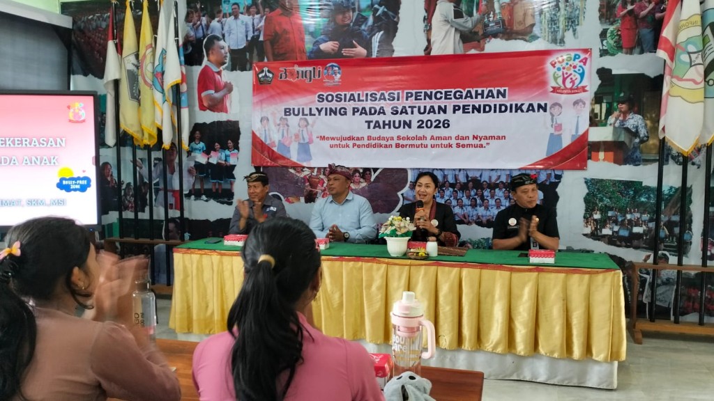 Forum PUSPA Bangli Gelar Sosialisasi Pencegahan Bullying di SMPN 3 Bangli "Suciati Diar Ajak Ciptakan Sekolah Aman dan Nyaman"
