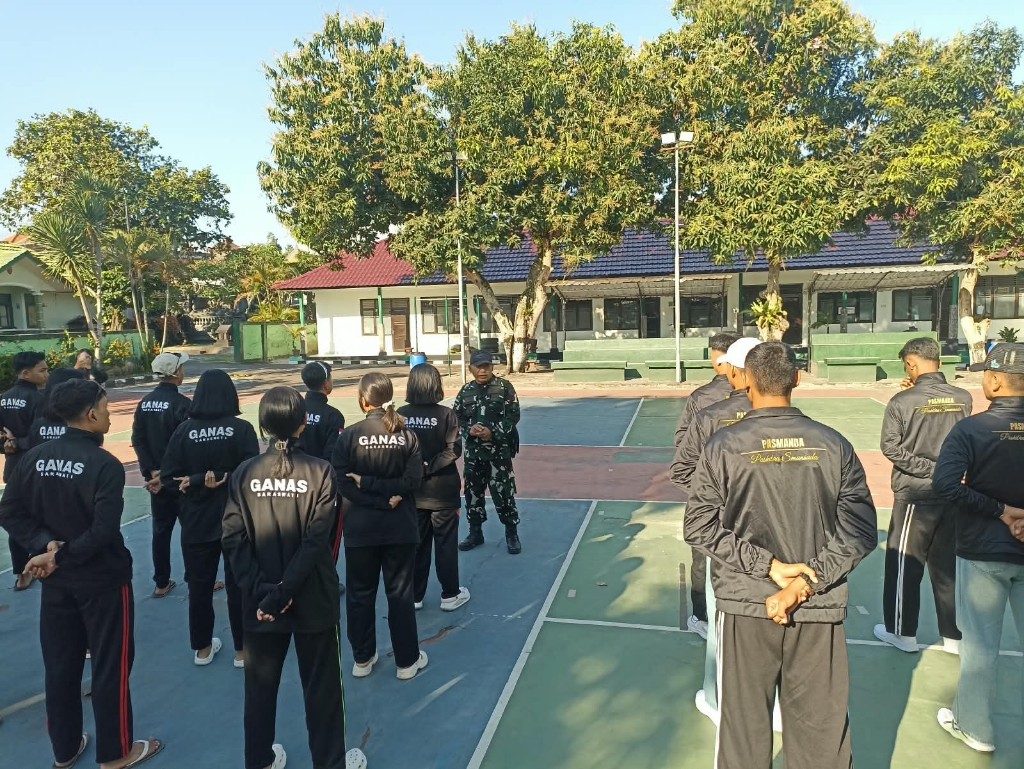 Lepas Kontingen Lomba PBB, Kapten Nyoman Suryatha  Sampaikan Berangkat Percaya Diri dan Pulang Dengan Prestasi
