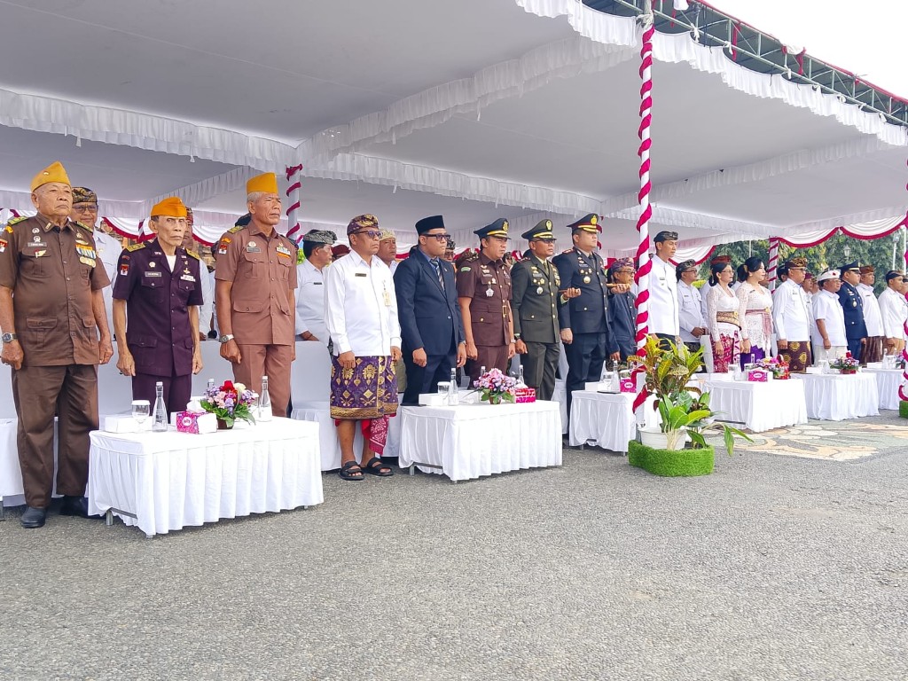 Hadiri Upacara Peringatan Hari Kesaktian Pancasila, Letkol Sidik Pramono Tegaskan Pancasila Harga Mati
