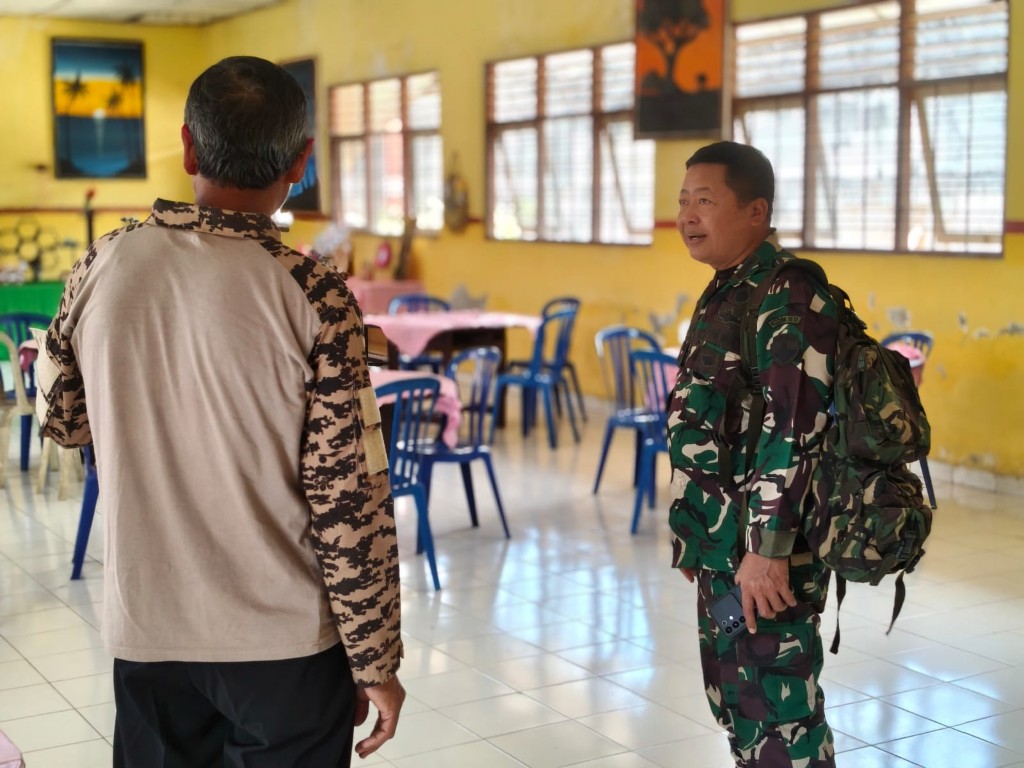 Matangkan Kesiapan, Kodim Klungkung Bersihkan Sarpras Jelang Pembukaan TMMD Ke-130
