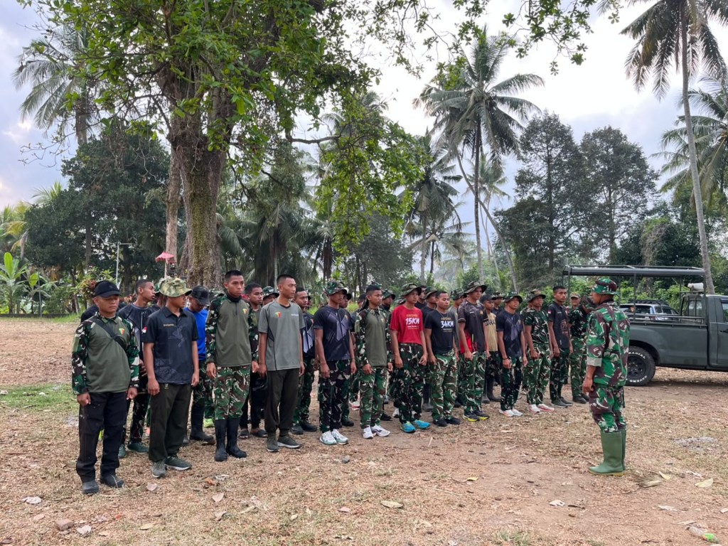 Dan SSK Pimpin Apel Pengecekan Pagi Satgas TMMD Ke-130 Kodim 1610/Klungkung