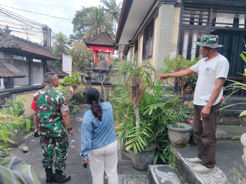 Pastikan Air Bersih Warga Terpenuhi, Dansatgas TMMD 130 Kodim Klungkung Tinjau Lokasi Sumur Bor di Desa Tihingan