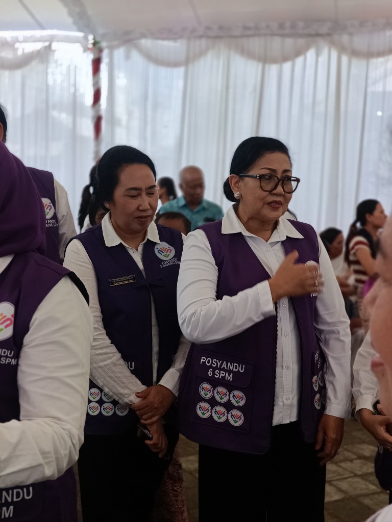 Penguatan Peran Posyandu dan Sanitasi Komunal, Plt. Sekum Posyandu Pusat Kunjungi Desa Songan A Bangli