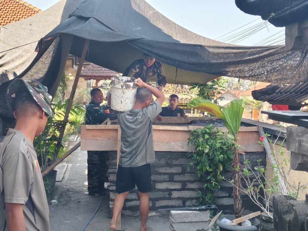 Sumur Bor di Gaspol, Satgas TMMD Kodim Klungkung Mulai Bangun...