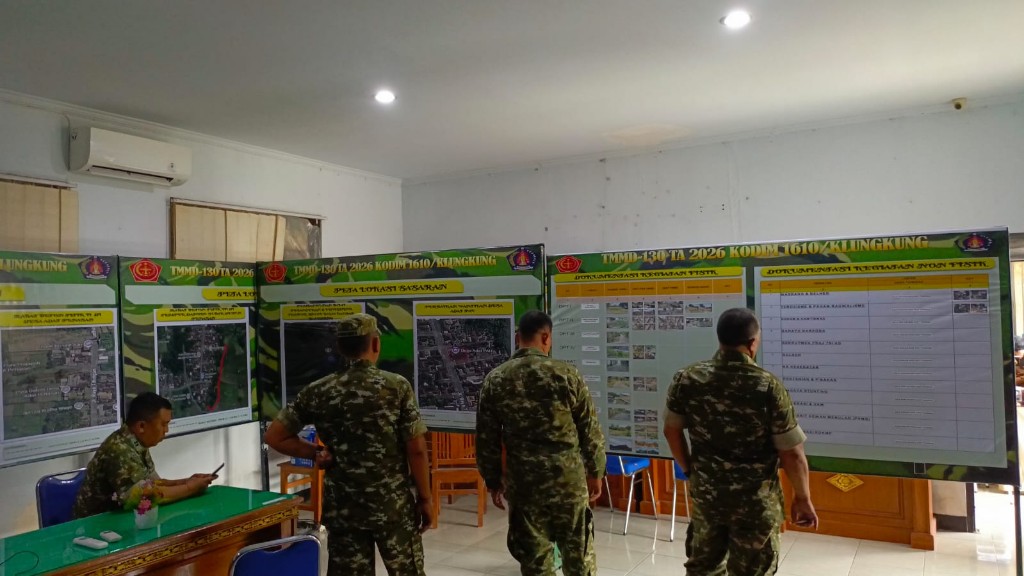 Cek Progres TMMD, Tim Korem 163/Wsa Sasar Pembuatan Sumur Bor dan Rabat Beton Jalan Usaha Tani