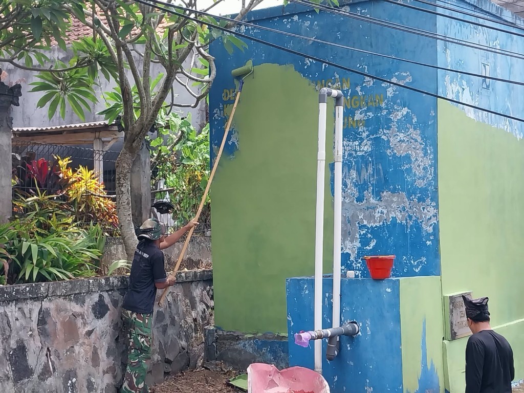 Dikebut Satgas, Revitalisasi Sumur Bor I di Dusun Pau Rampung