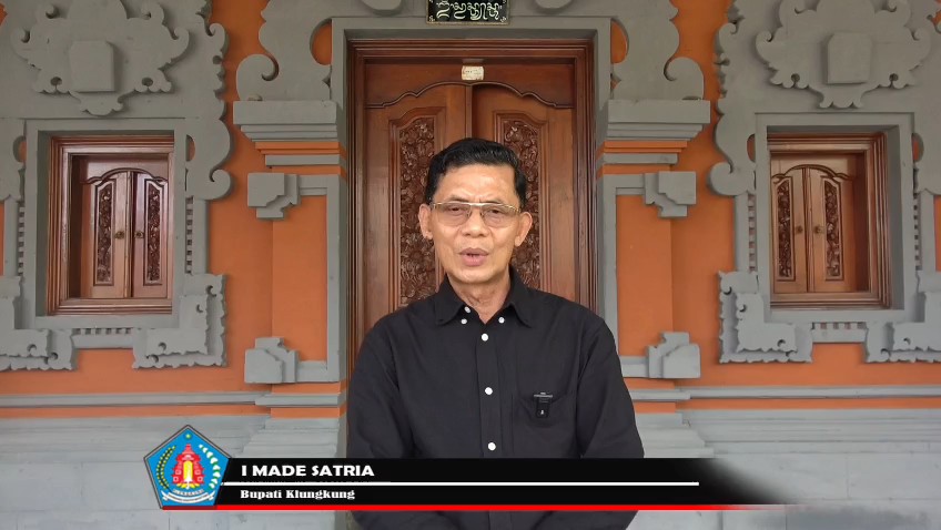 Bupati Klungkung I Made Satria, S.H., mengucapkan selamat hari Bhayangkara ke - 79,  Polri untuk masyarakat